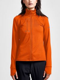 Midlayer Jacke Damen Orange